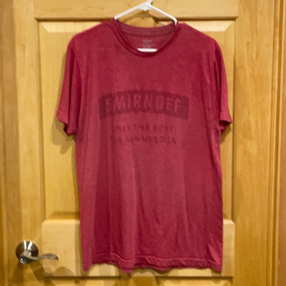 BOGO Smirnoff red t-shirts minnesota size L
